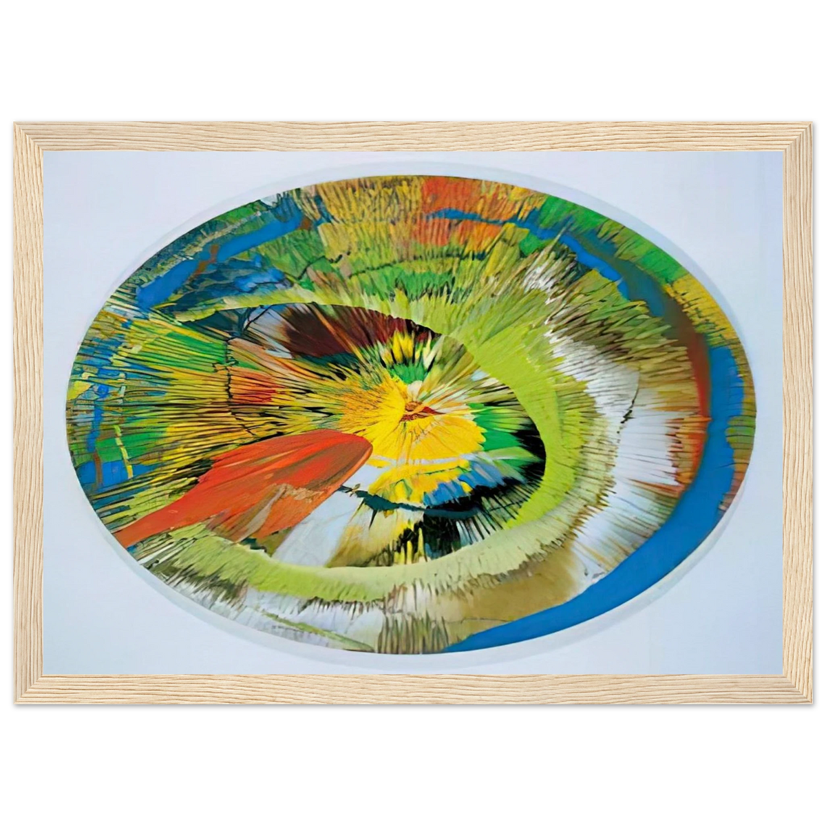 BEAUTIFUL REVOLVING SPHINCTER Framed Poster | Damien Hirst Framed Prints Wall Art | Damien Hirst Store