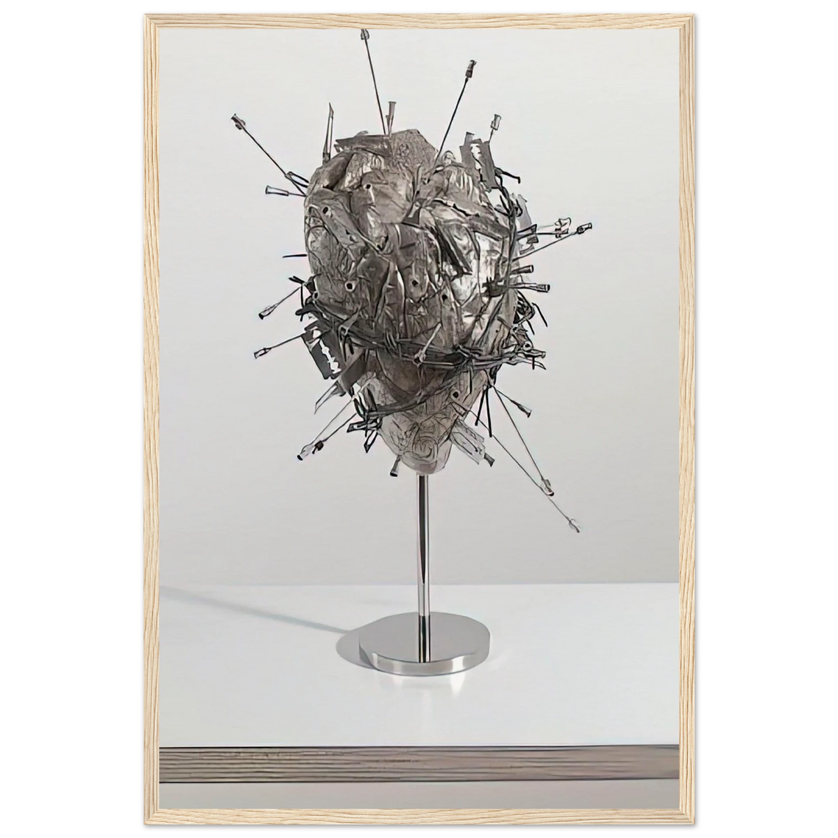 THE SACRED HEART Framed Poster | Damien Hirst Framed Prints Wall Art | Damien Hirst Store