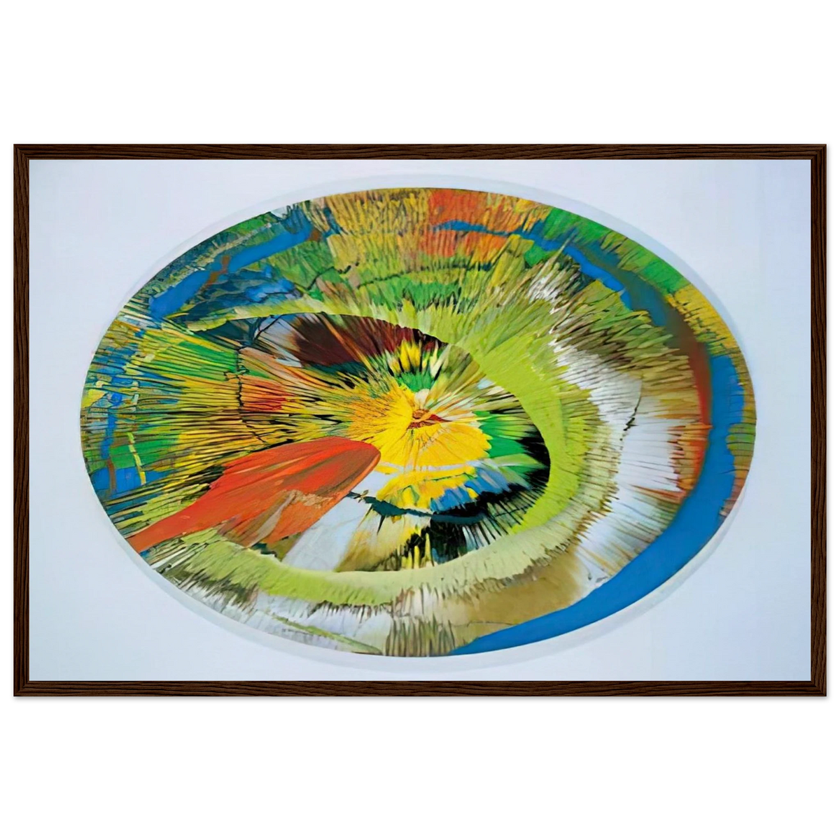 BEAUTIFUL REVOLVING SPHINCTER Framed Poster | Damien Hirst Framed Prints Wall Art | Damien Hirst Store