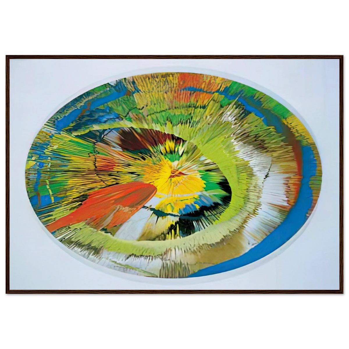 BEAUTIFUL REVOLVING SPHINCTER Framed Poster | Damien Hirst Framed Prints Wall Art | Damien Hirst Store