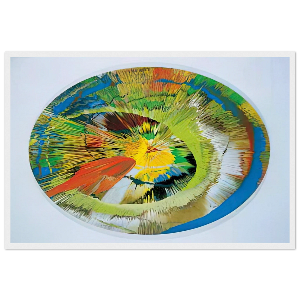 BEAUTIFUL REVOLVING SPHINCTER Framed Poster | Damien Hirst Framed Prints Wall Art | Damien Hirst Store