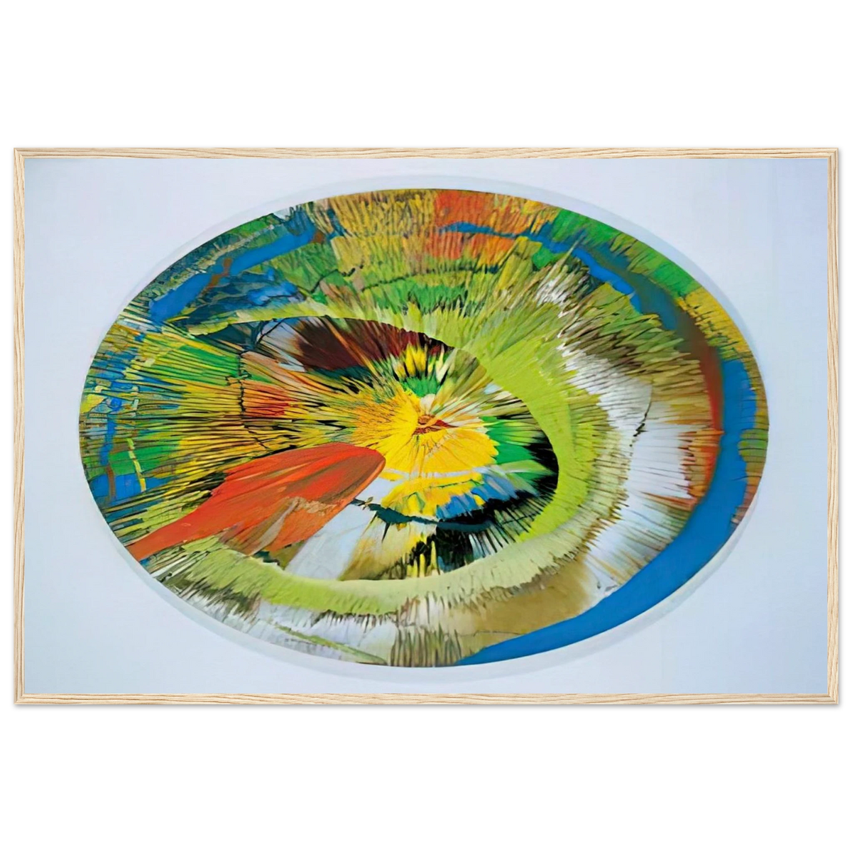 BEAUTIFUL REVOLVING SPHINCTER Framed Poster | Damien Hirst Framed Prints Wall Art | Damien Hirst Store