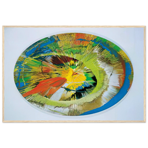 BEAUTIFUL REVOLVING SPHINCTER Framed Poster | Damien Hirst Framed Prints Wall Art | Damien Hirst Store