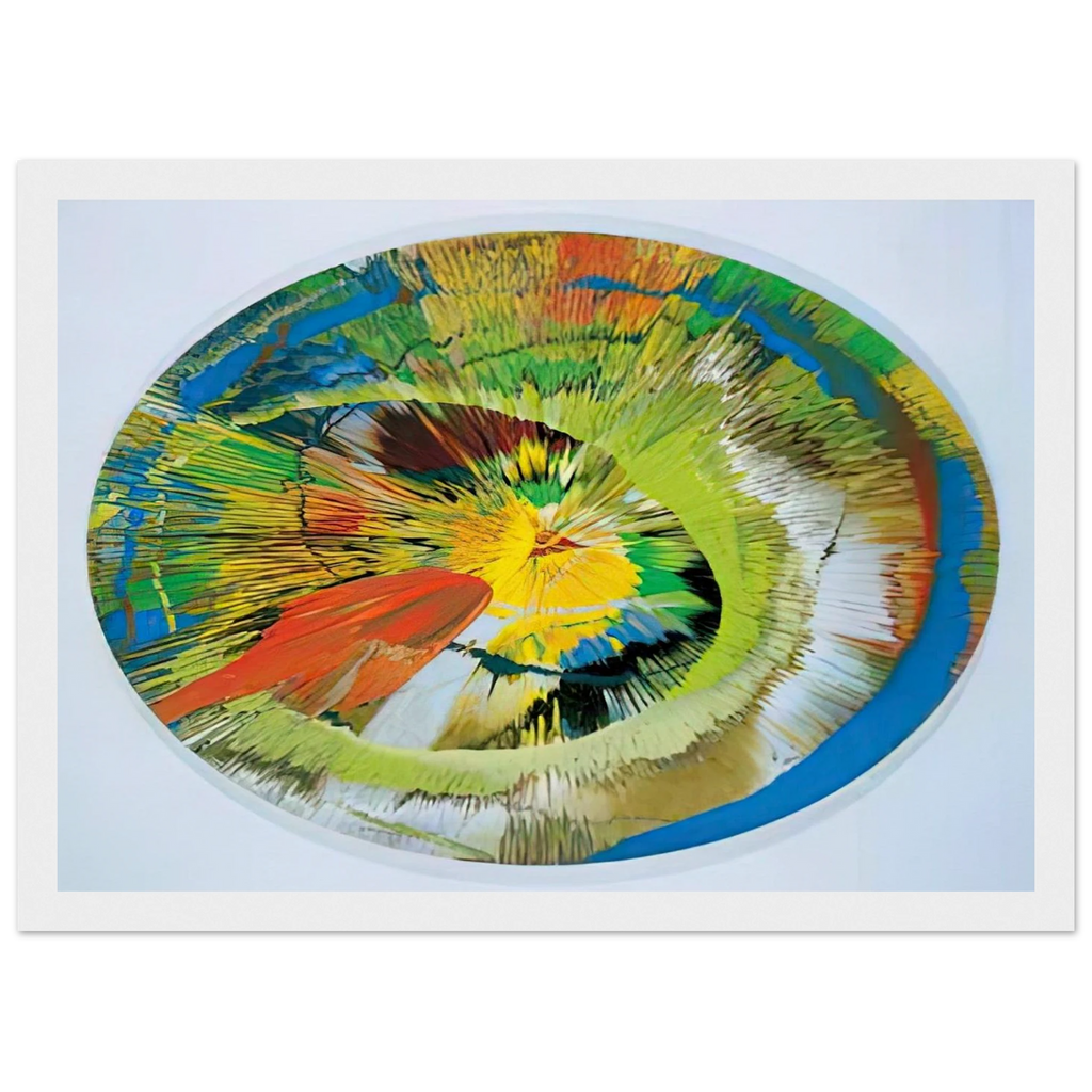 BEAUTIFUL REVOLVING SPHINCTER Framed Poster | Damien Hirst Framed Prints Wall Art | Damien Hirst Store