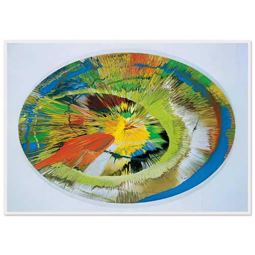 BEAUTIFUL REVOLVING SPHINCTER Framed Poster | Damien Hirst Framed Prints Wall Art | Damien Hirst Store