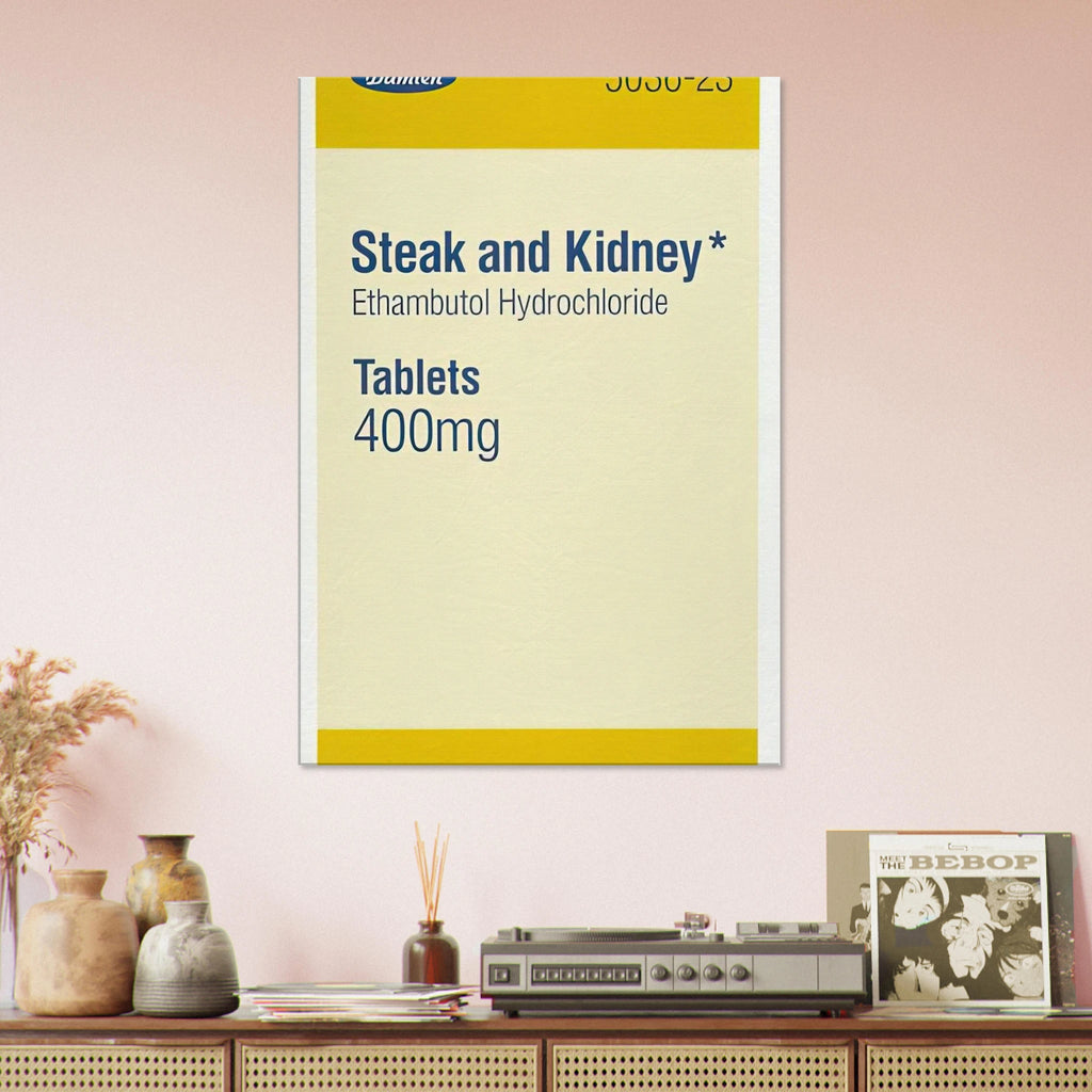 STEAK AND KIDNEY 1999 Canvas | Damien Hirst Canvas | Damien Hirst Store
