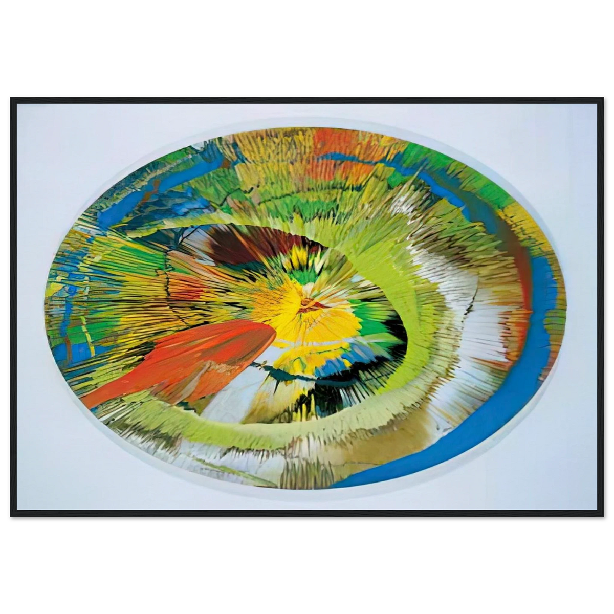 BEAUTIFUL REVOLVING SPHINCTER Framed Poster | Damien Hirst Framed Prints Wall Art | Damien Hirst Store