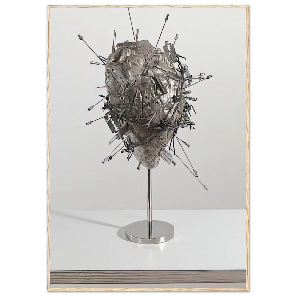 THE SACRED HEART Framed Poster | Damien Hirst Framed Prints Wall Art | Damien Hirst Store