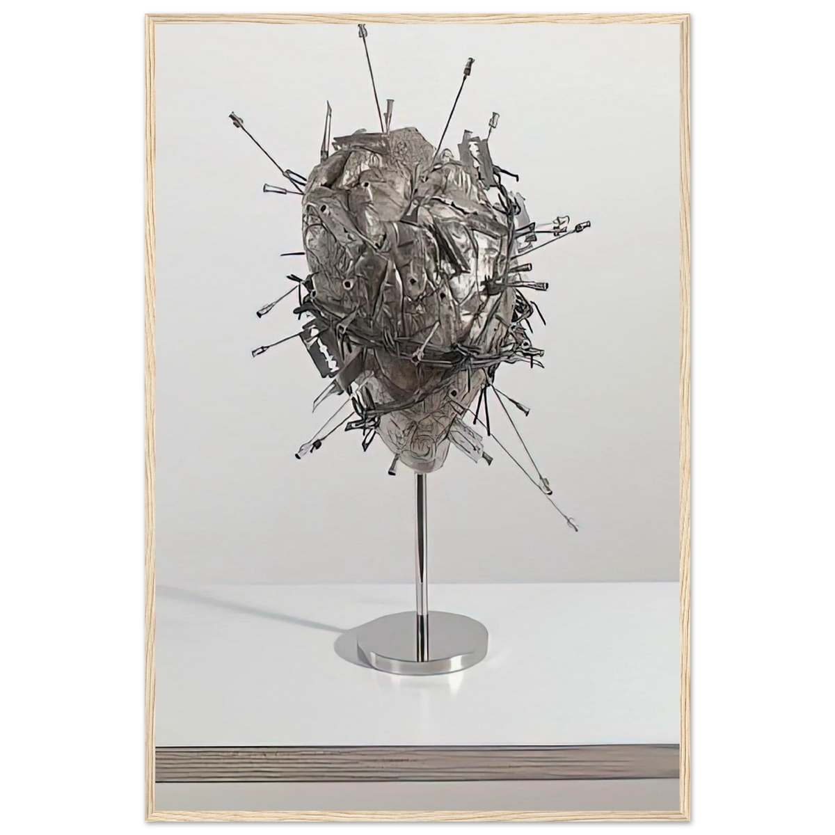 THE SACRED HEART Framed Poster | Damien Hirst Framed Prints Wall Art | Damien Hirst Store