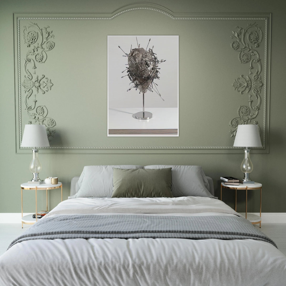 THE SACRED HEART Framed Poster | Damien Hirst Framed Prints Wall Art | Damien Hirst Store