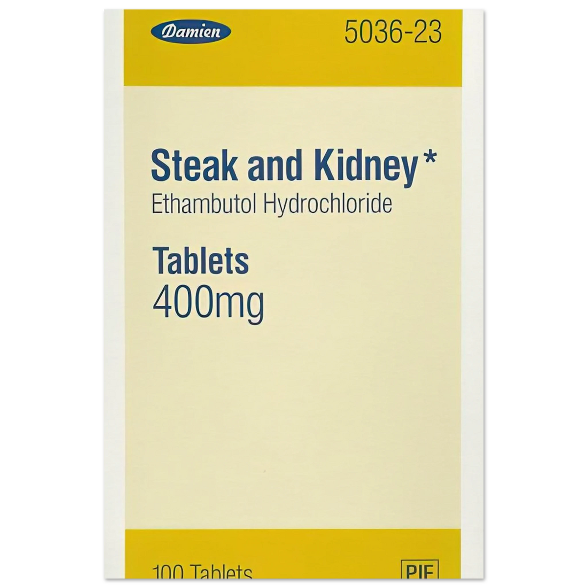 STEAK AND KIDNEY 1999 Poster | Damien Hirst Poster | Damien Hirst Store