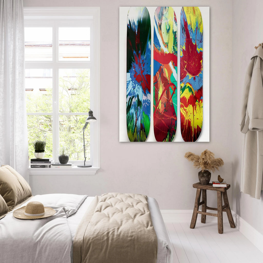 SUPREME SKATE DECKS Poster | Damien Hirst Poster | Damien Hirst Store