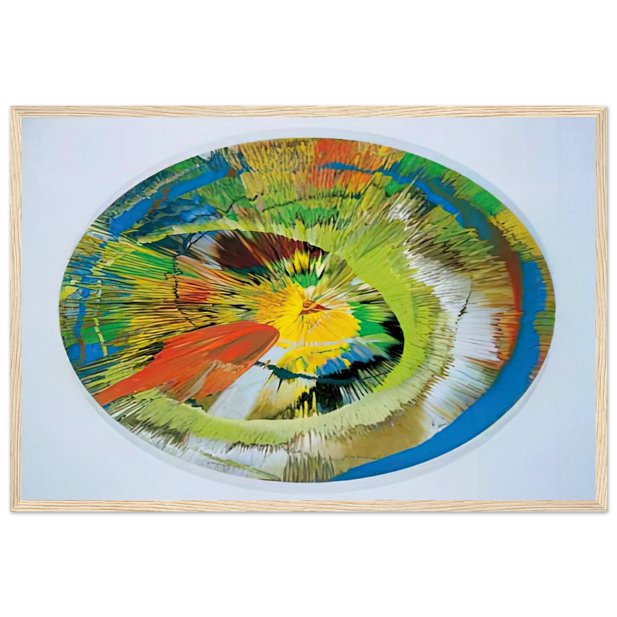 BEAUTIFUL REVOLVING SPHINCTER Framed Poster | Damien Hirst Framed Prints Wall Art | Damien Hirst Store