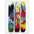 SUPREME SKATE DECKS Framed Poster | Damien Hirst Framed Prints Wall Art | Damien Hirst Store