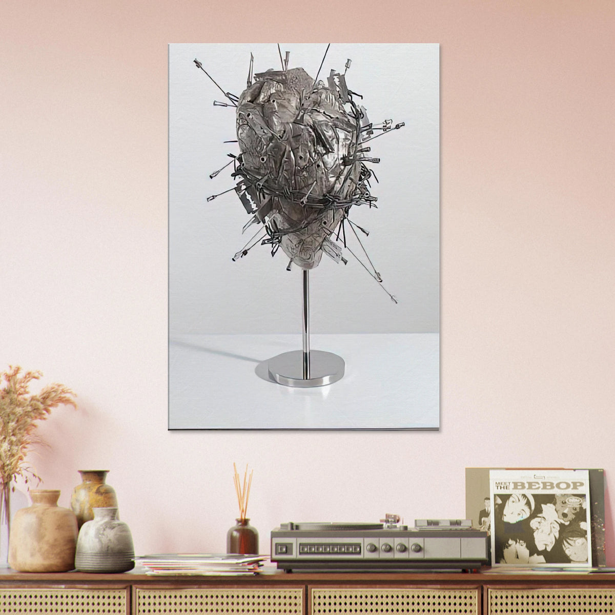THE SACRED HEART Canvas | Damien Hirst Canvas | Damien Hirst Store