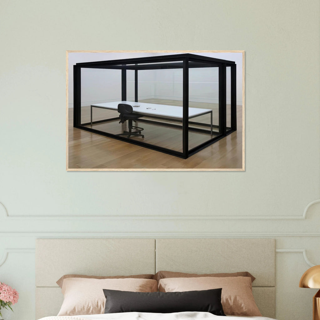 THE ACQUIRED INABILITY TO ESCAPE 1991 Framed Poster | Damien Hirst Framed Prints Wall Art | Damien Hirst Store