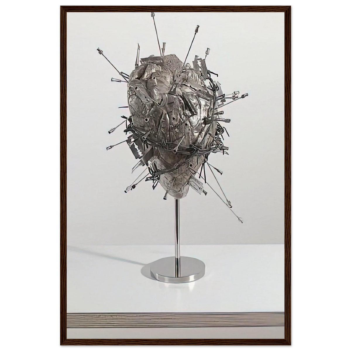 THE SACRED HEART Framed Poster | Damien Hirst Framed Prints Wall Art | Damien Hirst Store