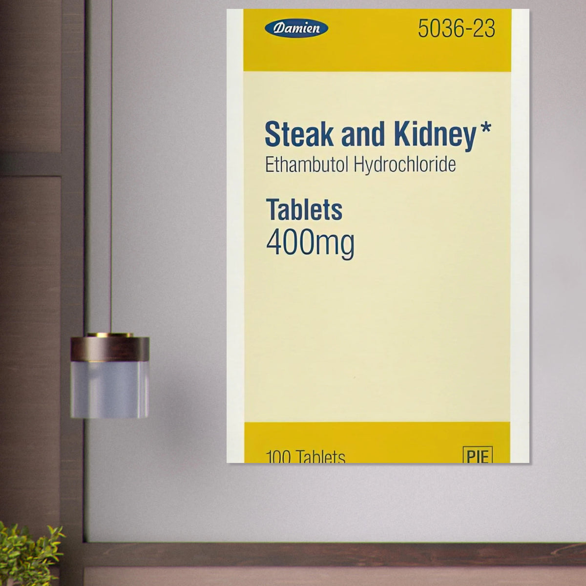 STEAK AND KIDNEY 1999 Poster | Damien Hirst Poster | Damien Hirst Store
