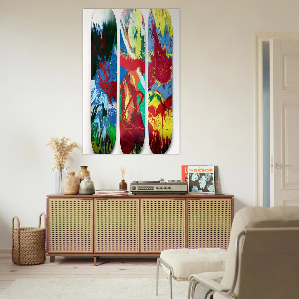 SUPREME SKATE DECKS Poster | Damien Hirst Poster | Damien Hirst Store