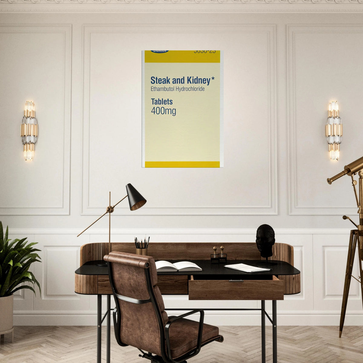 STEAK AND KIDNEY 1999 Canvas | Damien Hirst Canvas | Damien Hirst Store