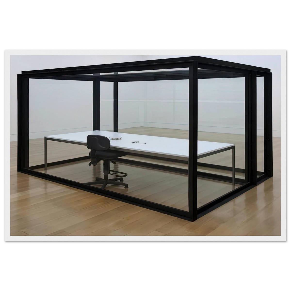 THE ACQUIRED INABILITY TO ESCAPE 1991 Framed Poster | Damien Hirst Framed Prints Wall Art | Damien Hirst Store
