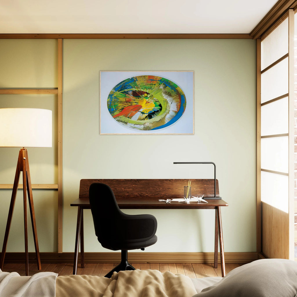 BEAUTIFUL REVOLVING SPHINCTER Framed Poster | Damien Hirst Framed Prints Wall Art | Damien Hirst Store