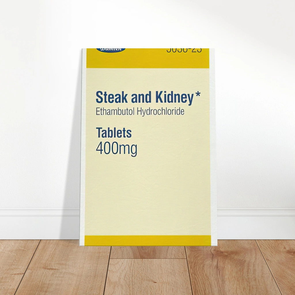 STEAK AND KIDNEY 1999 Canvas | Damien Hirst Canvas | Damien Hirst Store