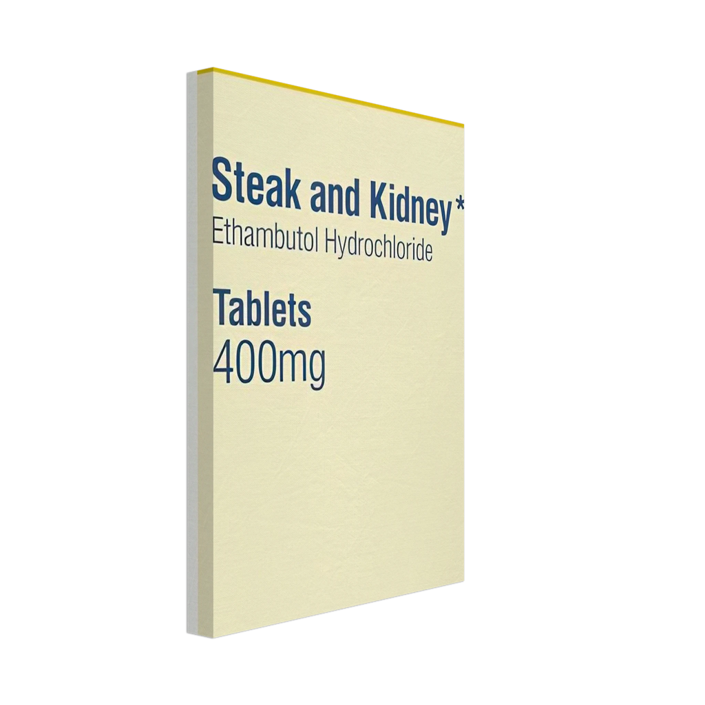 STEAK AND KIDNEY 1999 Canvas | Damien Hirst Canvas | Damien Hirst Store