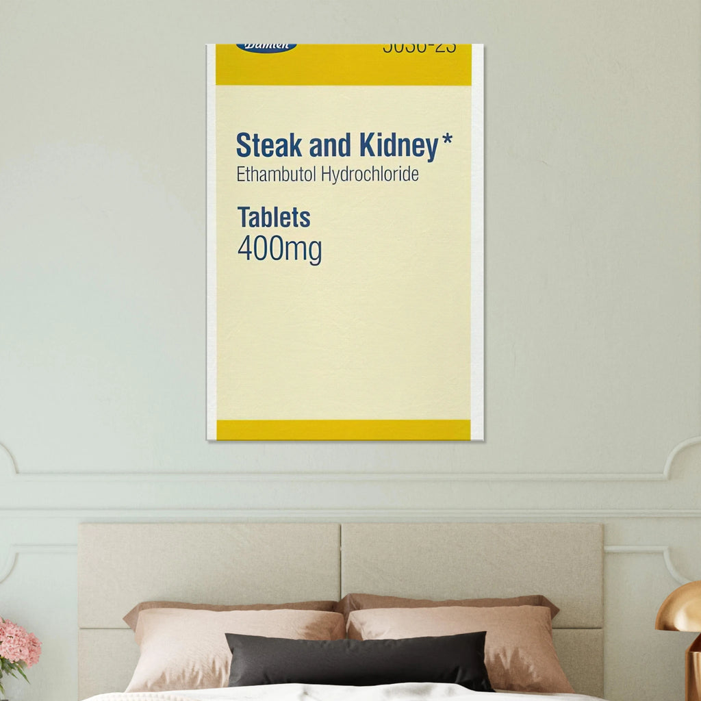 STEAK AND KIDNEY 1999 Canvas | Damien Hirst Canvas | Damien Hirst Store