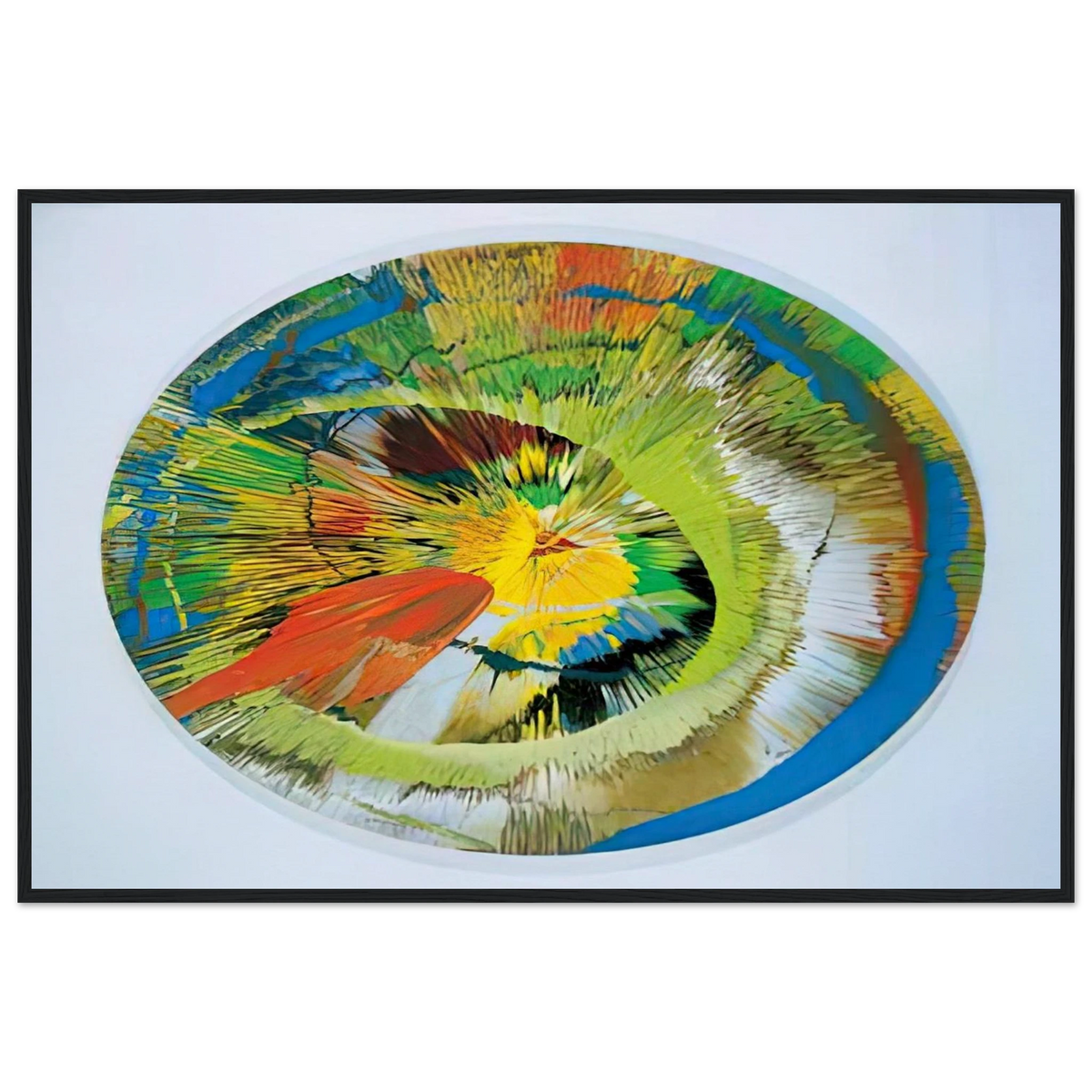 BEAUTIFUL REVOLVING SPHINCTER Framed Poster | Damien Hirst Framed Prints Wall Art | Damien Hirst Store